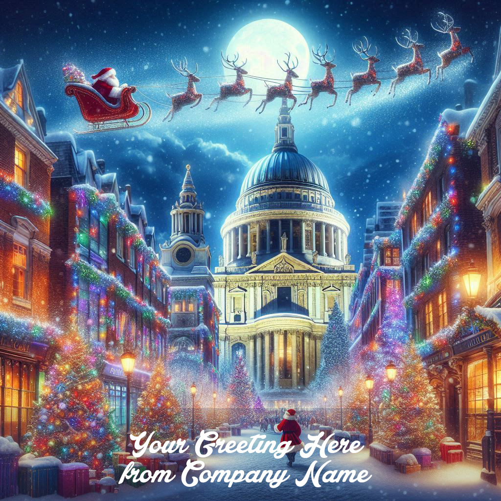 St Pauls and Santa