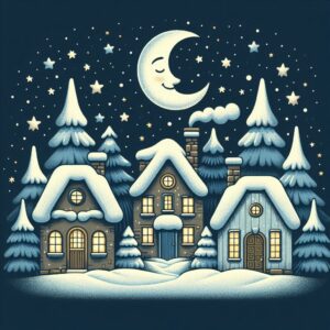 village moon front personalised