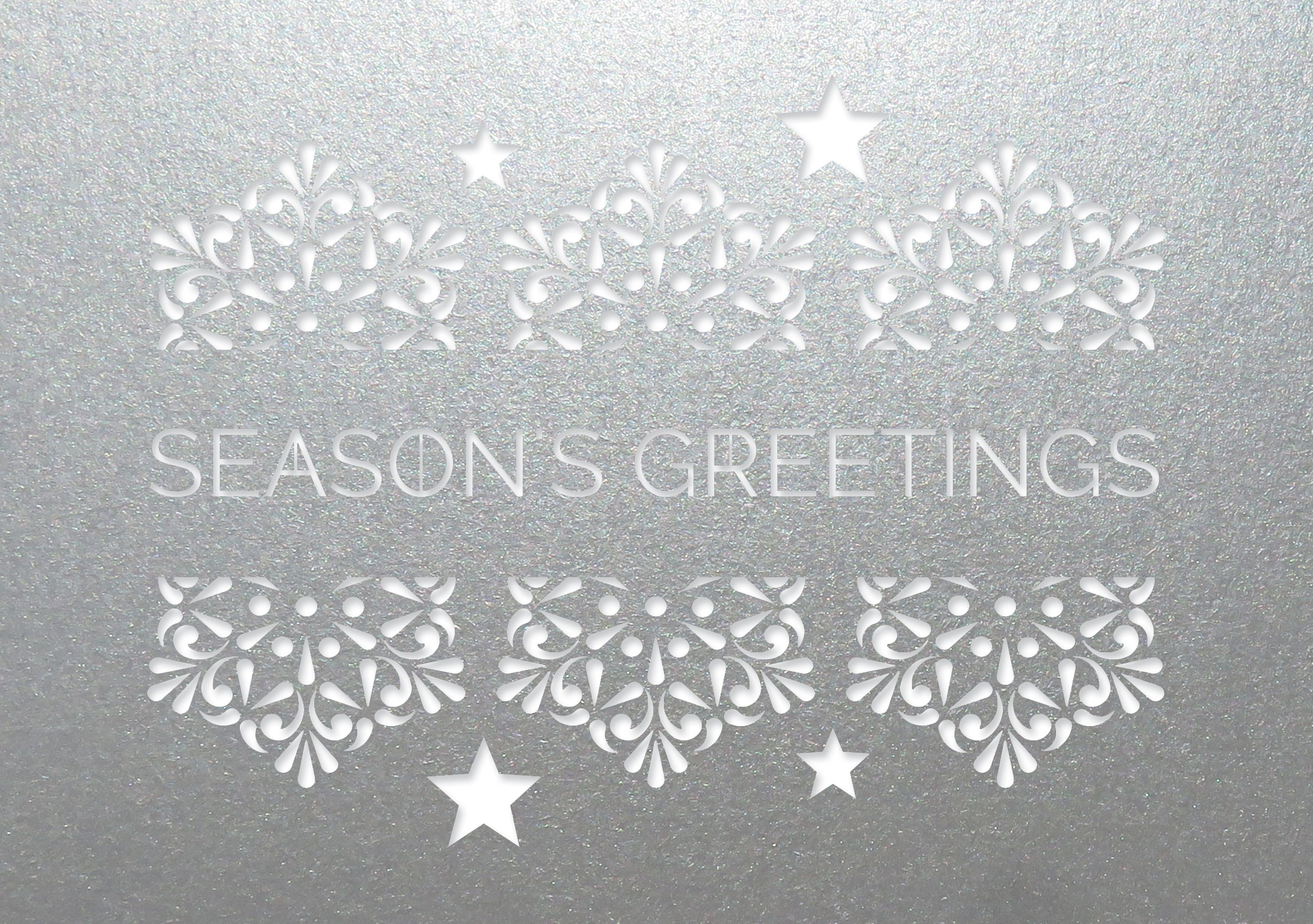 laser greetings fine gold