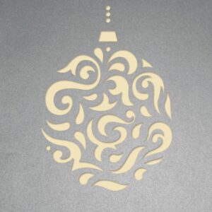 magi bauble galvanised 2