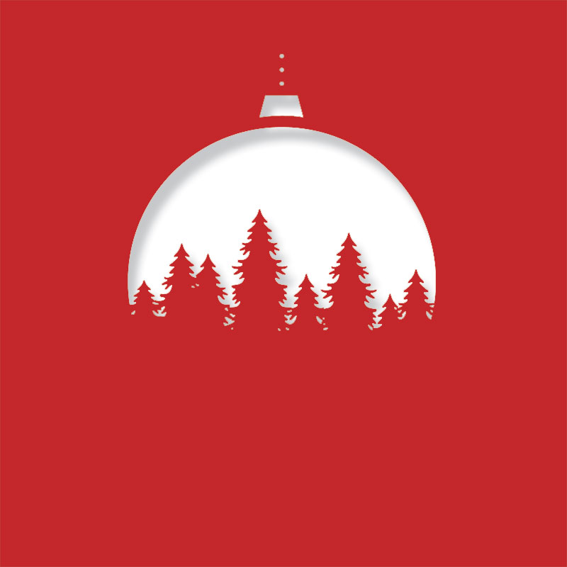 pine moon bright red