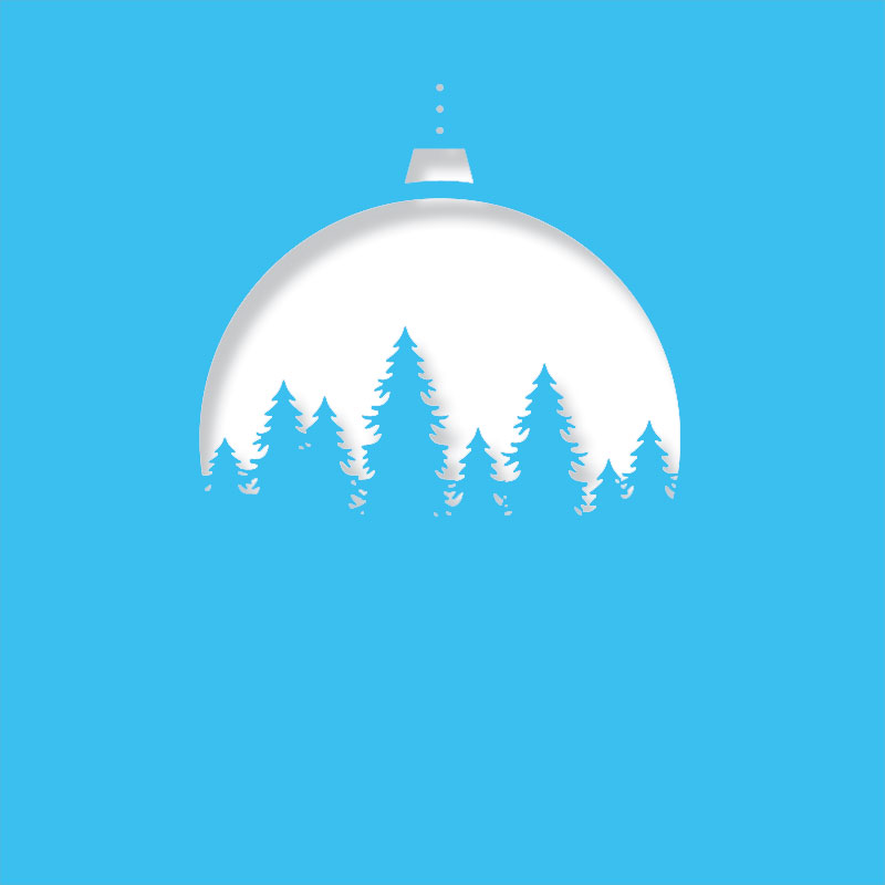 pine moon light blue